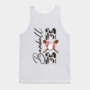 Baseball Player mom Sport Family Gift For Women Mother day Tank Top